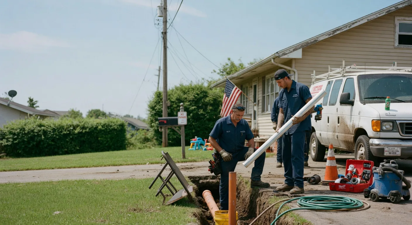 Sewer Line Inspection in Lewisville, OH
